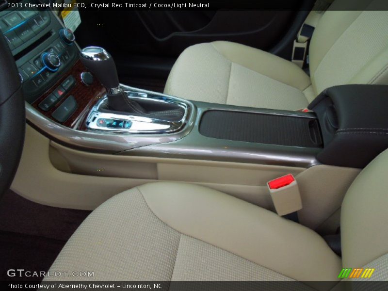 Crystal Red Tintcoat / Cocoa/Light Neutral 2013 Chevrolet Malibu ECO