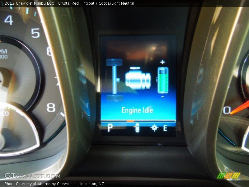Crystal Red Tintcoat / Cocoa/Light Neutral 2013 Chevrolet Malibu ECO
