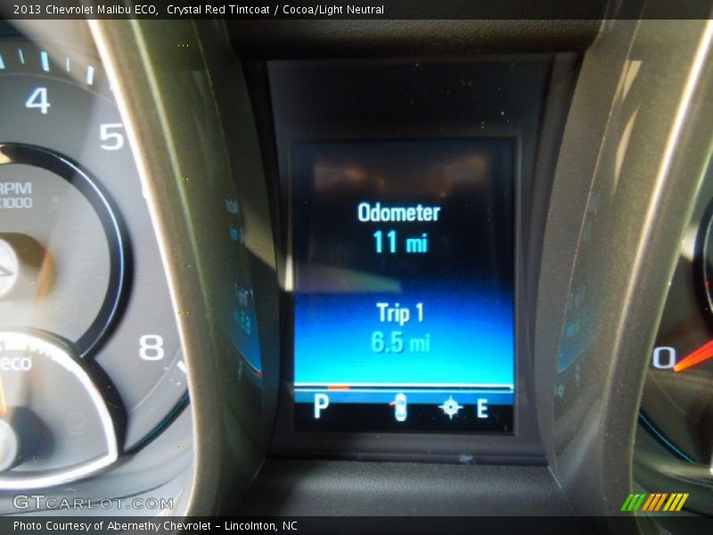 Crystal Red Tintcoat / Cocoa/Light Neutral 2013 Chevrolet Malibu ECO