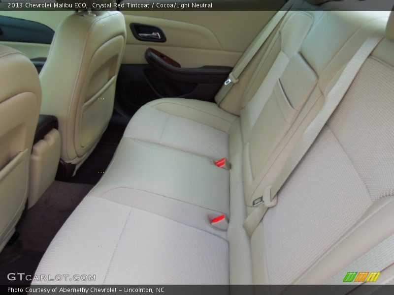 Crystal Red Tintcoat / Cocoa/Light Neutral 2013 Chevrolet Malibu ECO