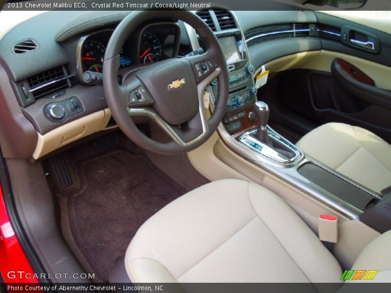 Cocoa/Light Neutral Interior - 2013 Malibu ECO 