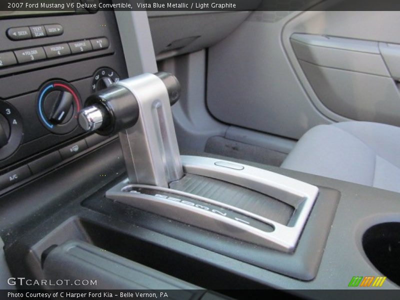 Vista Blue Metallic / Light Graphite 2007 Ford Mustang V6 Deluxe Convertible