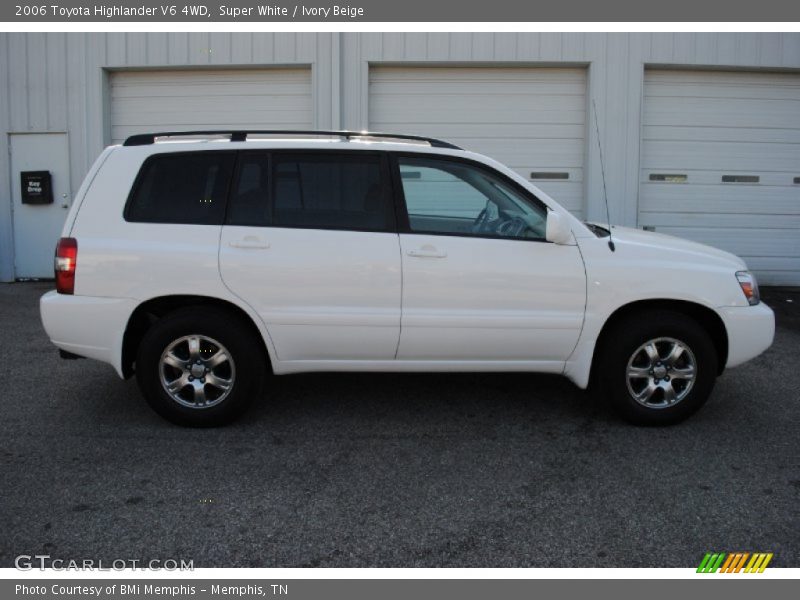 Super White / Ivory Beige 2006 Toyota Highlander V6 4WD