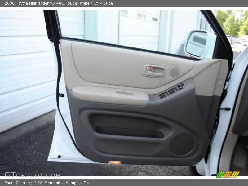 Super White / Ivory Beige 2006 Toyota Highlander V6 4WD