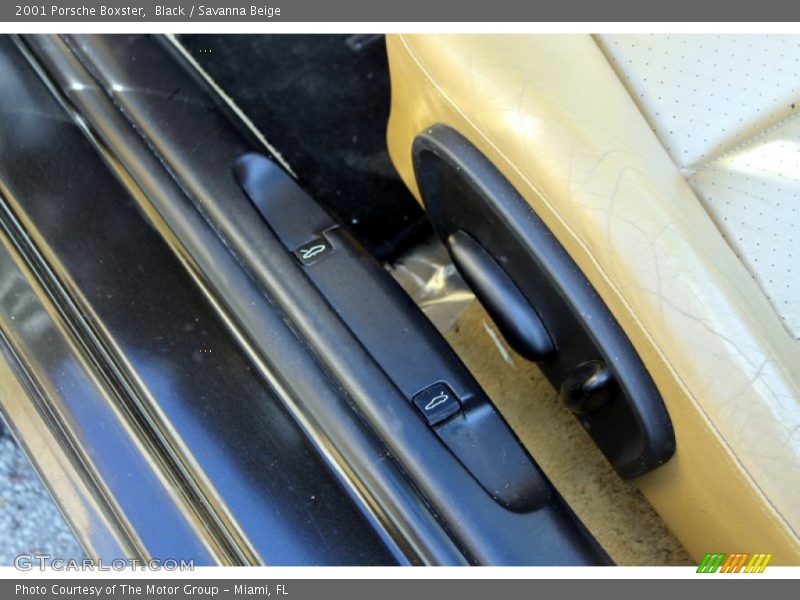 Black / Savanna Beige 2001 Porsche Boxster