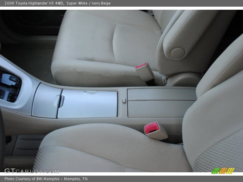 Super White / Ivory Beige 2006 Toyota Highlander V6 4WD