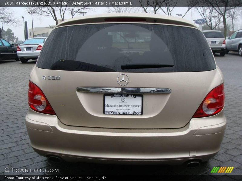 Desert Silver Metallic / Macadamia 2006 Mercedes-Benz R 350 4Matic