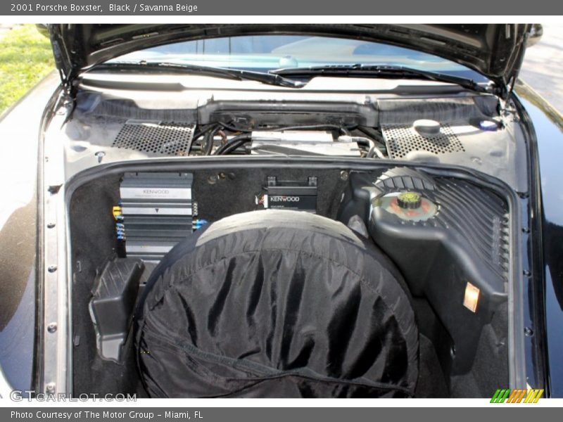 Black / Savanna Beige 2001 Porsche Boxster