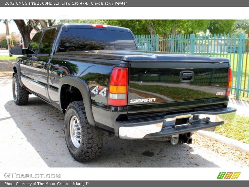 Onyx Black / Pewter 2003 GMC Sierra 2500HD SLT Crew Cab 4x4