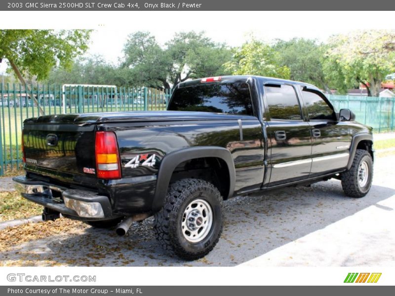 Onyx Black / Pewter 2003 GMC Sierra 2500HD SLT Crew Cab 4x4