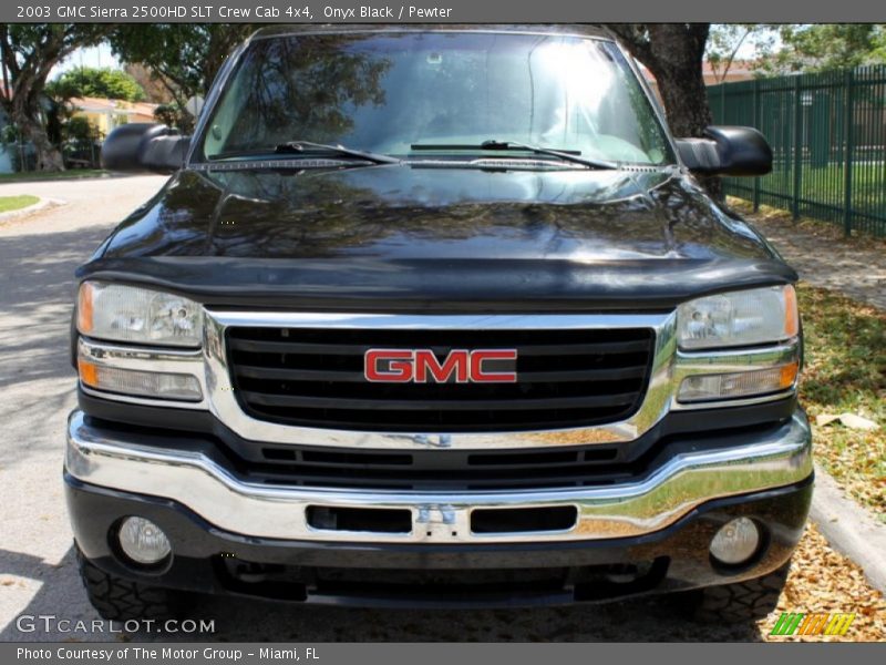Onyx Black / Pewter 2003 GMC Sierra 2500HD SLT Crew Cab 4x4