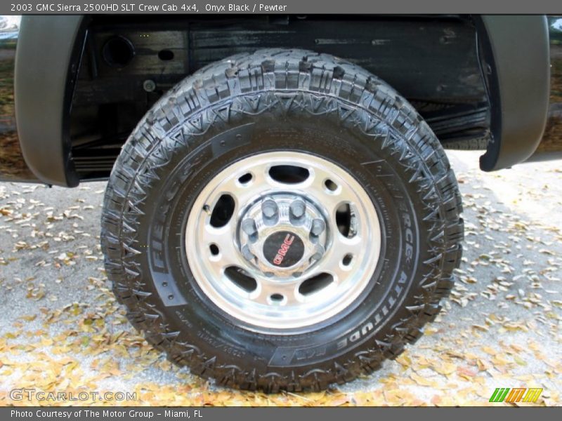 Onyx Black / Pewter 2003 GMC Sierra 2500HD SLT Crew Cab 4x4