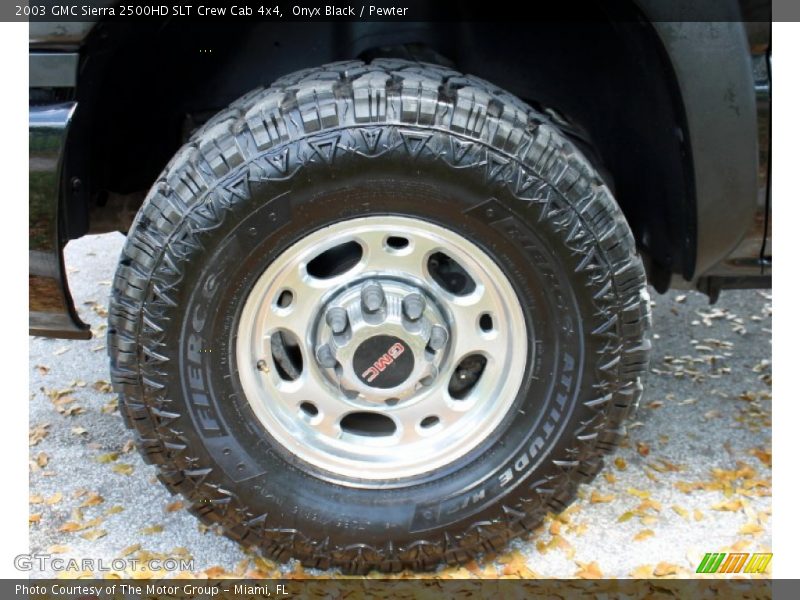 Onyx Black / Pewter 2003 GMC Sierra 2500HD SLT Crew Cab 4x4