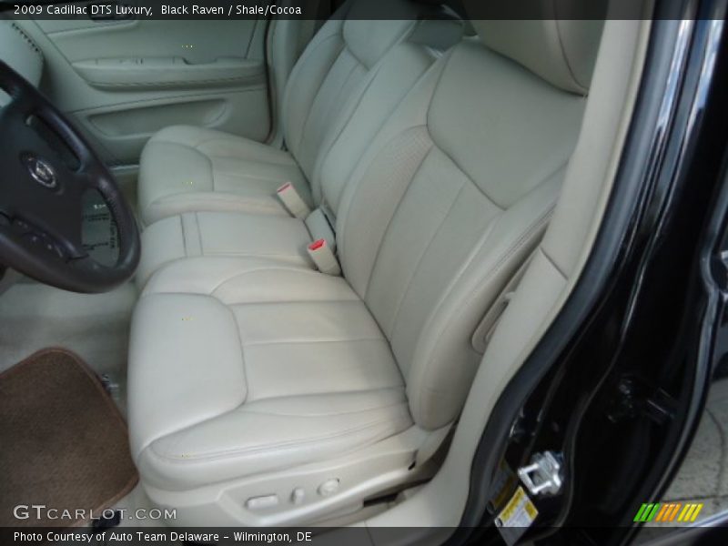Black Raven / Shale/Cocoa 2009 Cadillac DTS Luxury