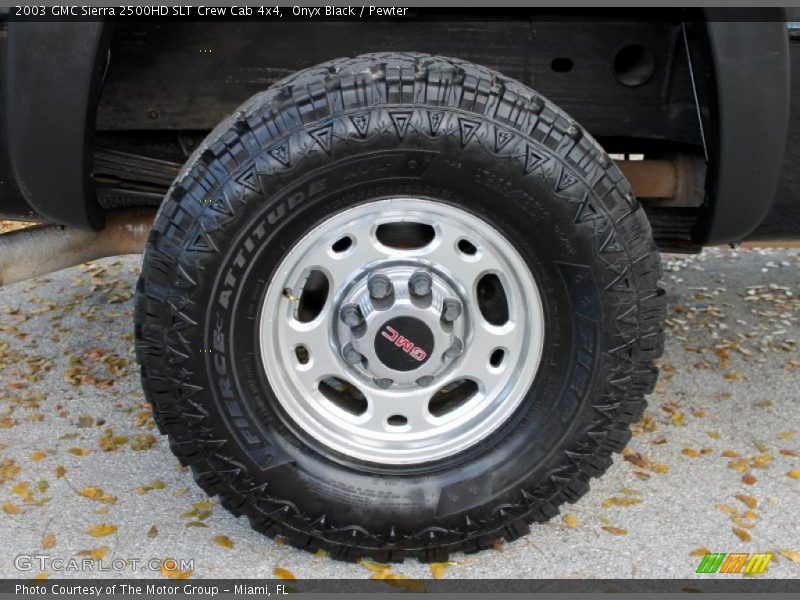 Onyx Black / Pewter 2003 GMC Sierra 2500HD SLT Crew Cab 4x4