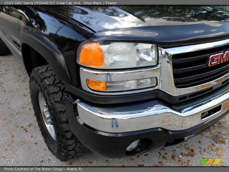 Onyx Black / Pewter 2003 GMC Sierra 2500HD SLT Crew Cab 4x4