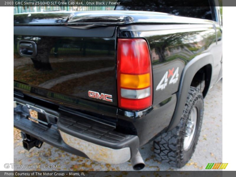 Onyx Black / Pewter 2003 GMC Sierra 2500HD SLT Crew Cab 4x4