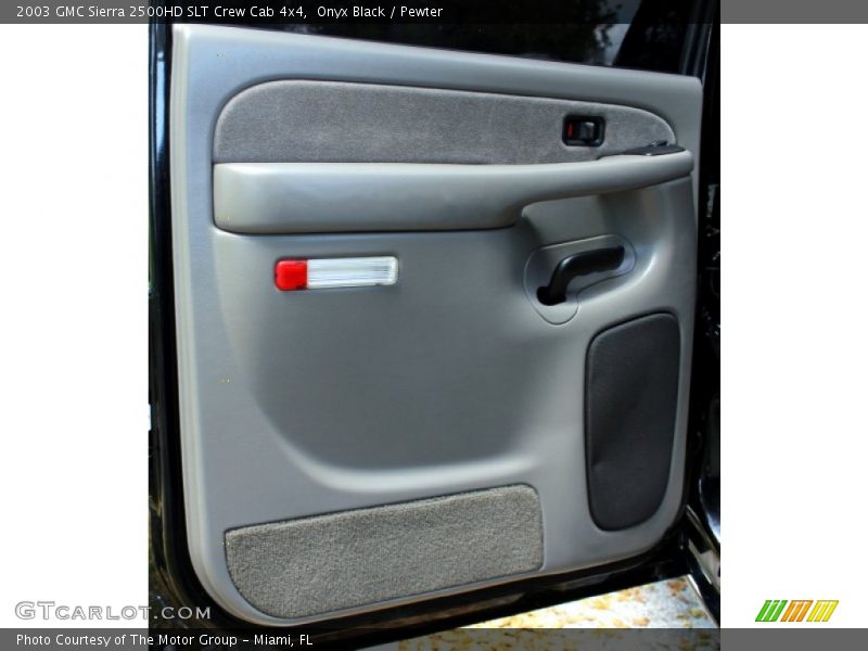 Onyx Black / Pewter 2003 GMC Sierra 2500HD SLT Crew Cab 4x4
