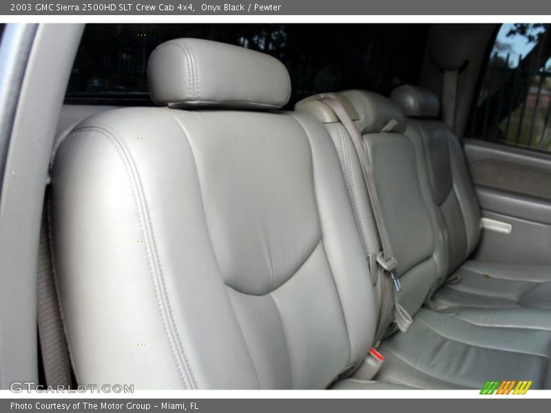 Onyx Black / Pewter 2003 GMC Sierra 2500HD SLT Crew Cab 4x4