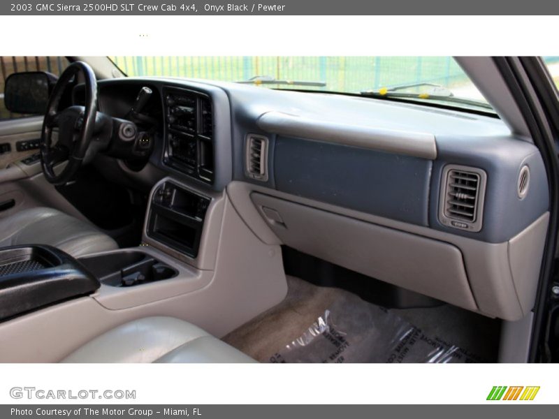 Onyx Black / Pewter 2003 GMC Sierra 2500HD SLT Crew Cab 4x4