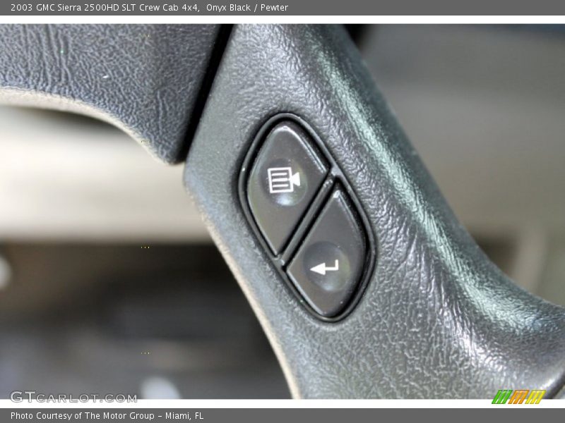 Onyx Black / Pewter 2003 GMC Sierra 2500HD SLT Crew Cab 4x4