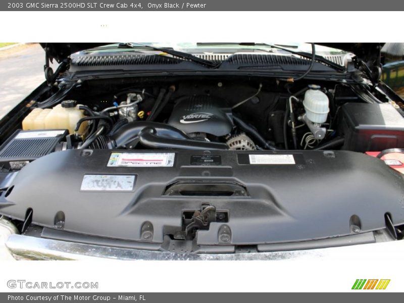 Onyx Black / Pewter 2003 GMC Sierra 2500HD SLT Crew Cab 4x4