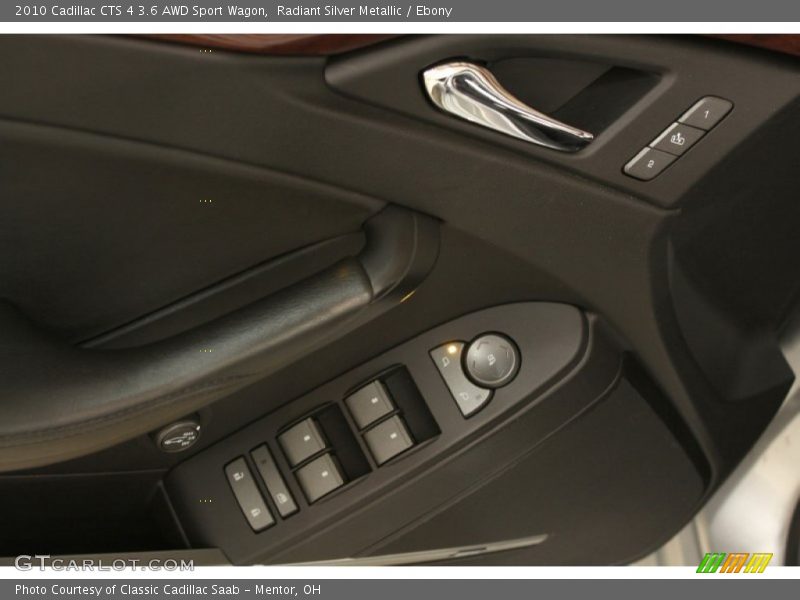 Radiant Silver Metallic / Ebony 2010 Cadillac CTS 4 3.6 AWD Sport Wagon