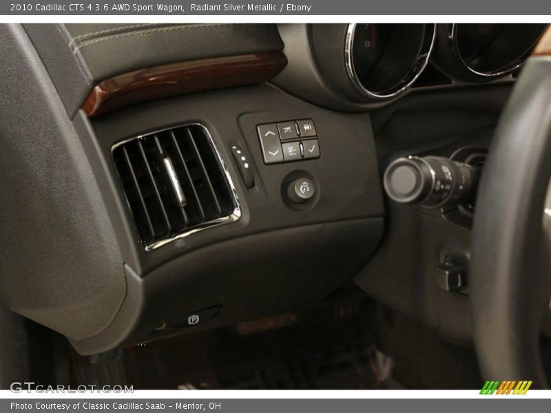 Radiant Silver Metallic / Ebony 2010 Cadillac CTS 4 3.6 AWD Sport Wagon