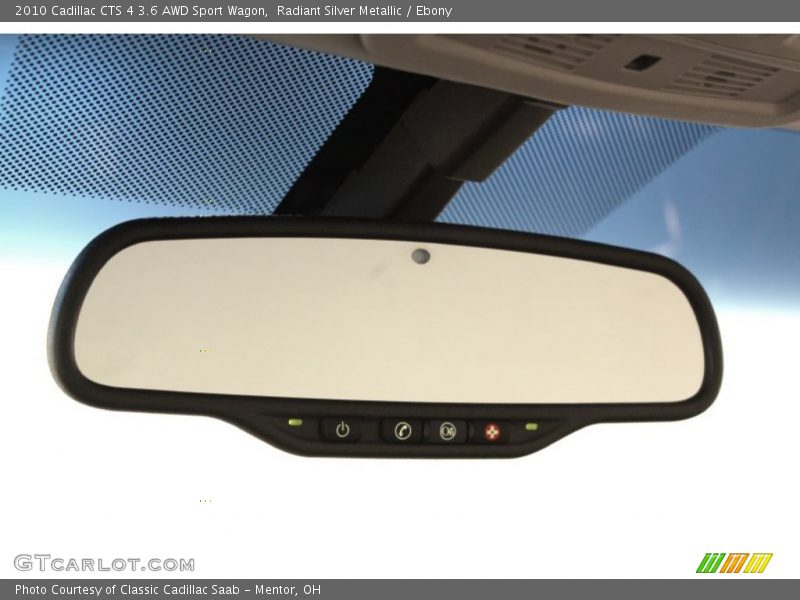 Radiant Silver Metallic / Ebony 2010 Cadillac CTS 4 3.6 AWD Sport Wagon