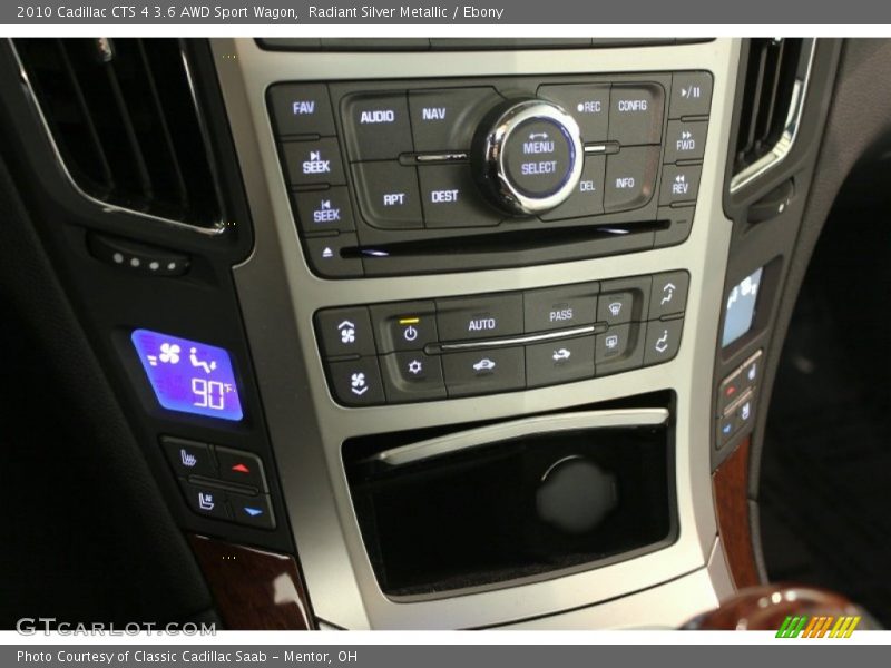Radiant Silver Metallic / Ebony 2010 Cadillac CTS 4 3.6 AWD Sport Wagon