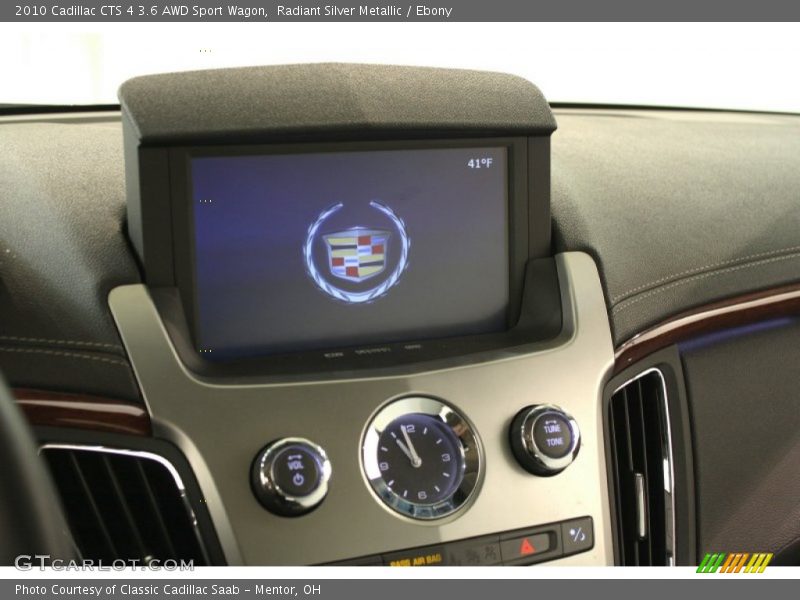 Radiant Silver Metallic / Ebony 2010 Cadillac CTS 4 3.6 AWD Sport Wagon