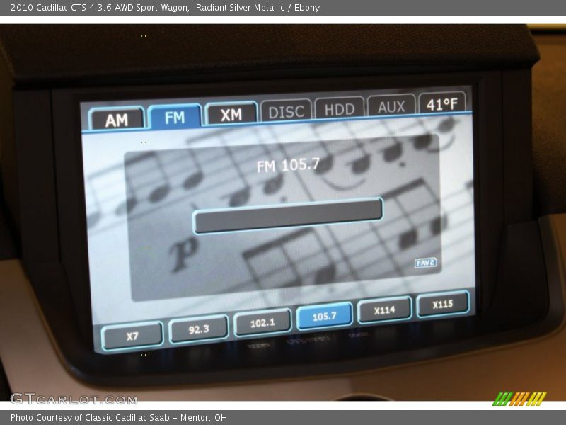 Radiant Silver Metallic / Ebony 2010 Cadillac CTS 4 3.6 AWD Sport Wagon