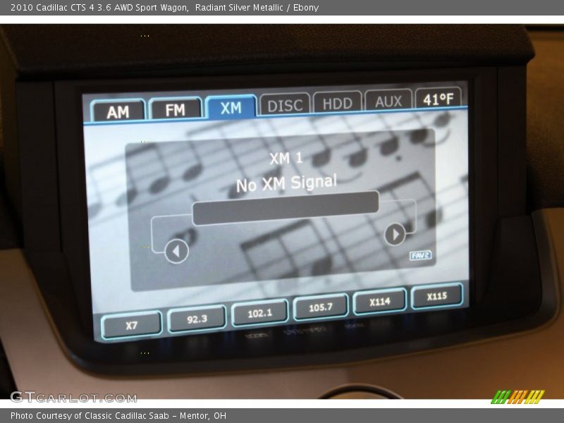 Radiant Silver Metallic / Ebony 2010 Cadillac CTS 4 3.6 AWD Sport Wagon