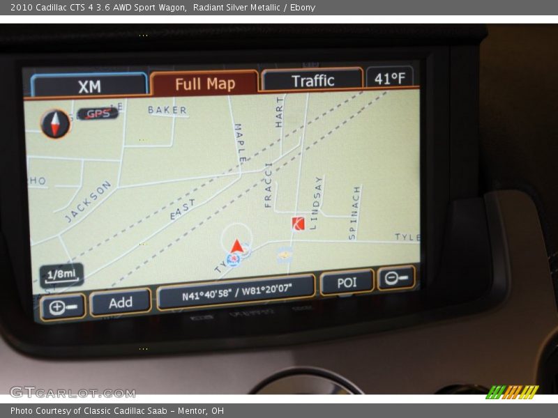 Navigation of 2010 CTS 4 3.6 AWD Sport Wagon