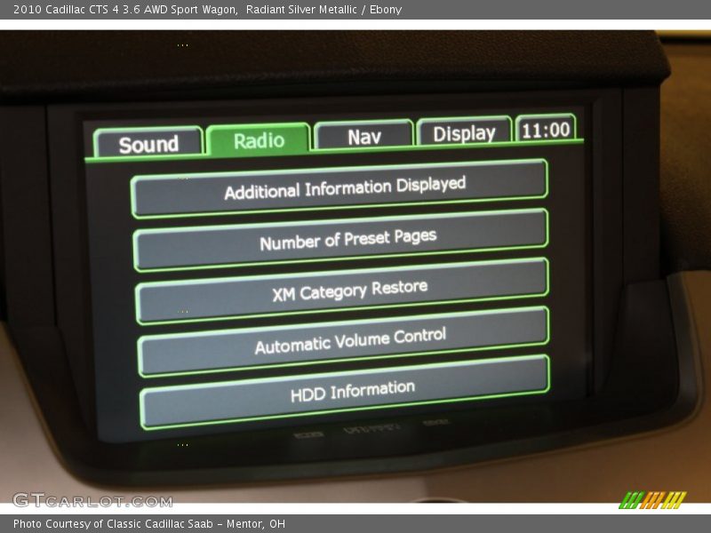 Radiant Silver Metallic / Ebony 2010 Cadillac CTS 4 3.6 AWD Sport Wagon