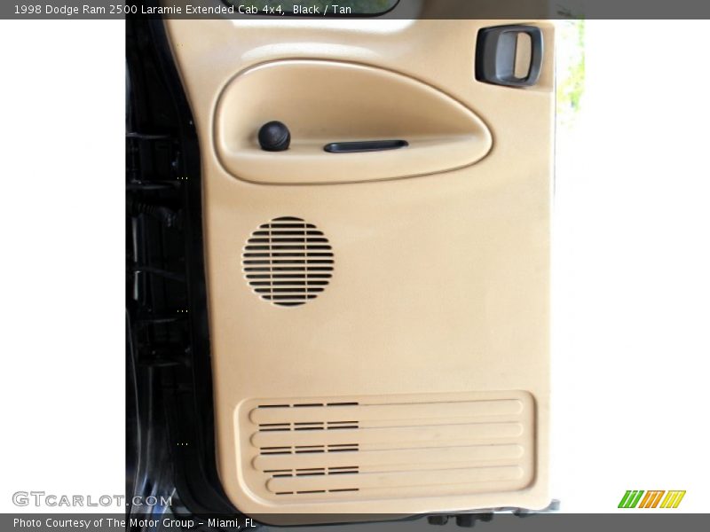 Black / Tan 1998 Dodge Ram 2500 Laramie Extended Cab 4x4