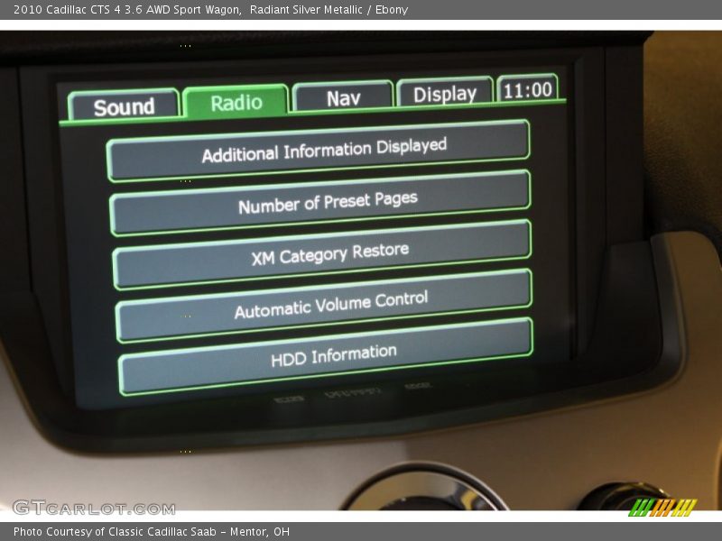 Radiant Silver Metallic / Ebony 2010 Cadillac CTS 4 3.6 AWD Sport Wagon