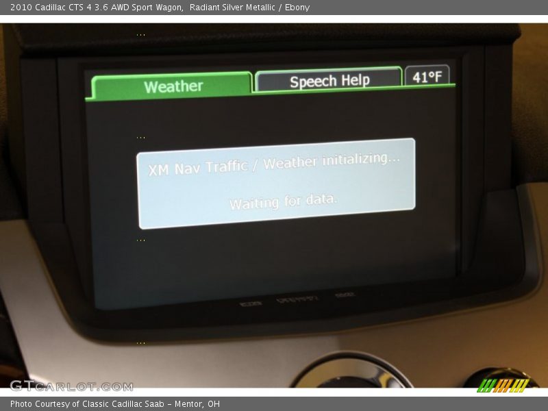 Radiant Silver Metallic / Ebony 2010 Cadillac CTS 4 3.6 AWD Sport Wagon