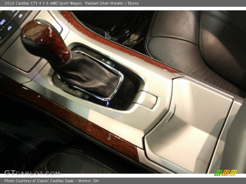 Radiant Silver Metallic / Ebony 2010 Cadillac CTS 4 3.6 AWD Sport Wagon