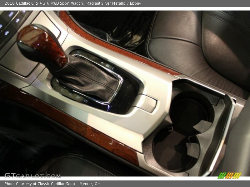 Radiant Silver Metallic / Ebony 2010 Cadillac CTS 4 3.6 AWD Sport Wagon