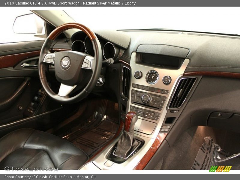 Radiant Silver Metallic / Ebony 2010 Cadillac CTS 4 3.6 AWD Sport Wagon