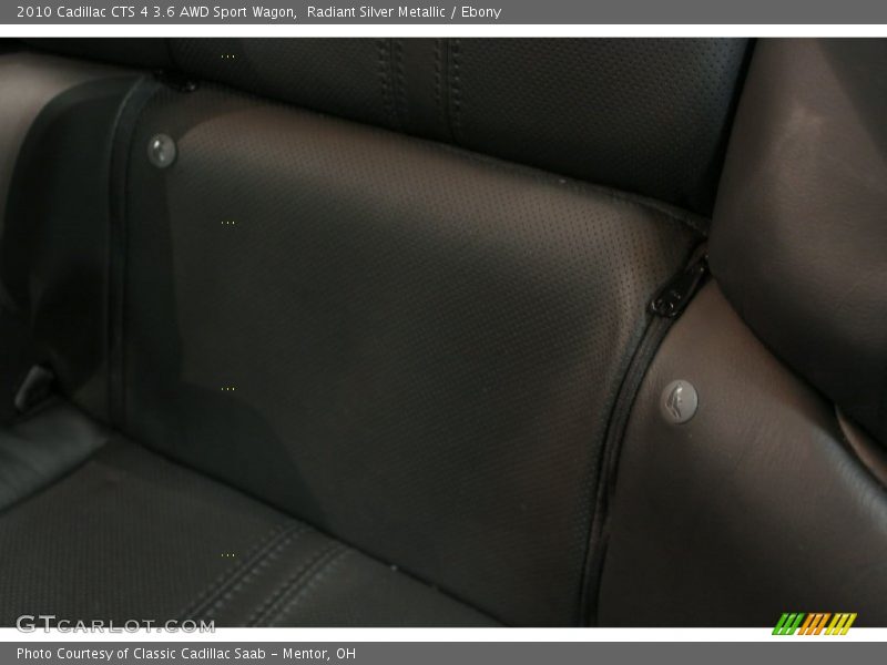 Radiant Silver Metallic / Ebony 2010 Cadillac CTS 4 3.6 AWD Sport Wagon