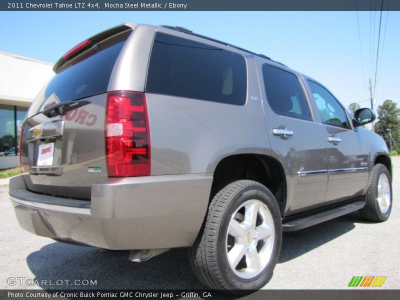 Mocha Steel Metallic / Ebony 2011 Chevrolet Tahoe LTZ 4x4