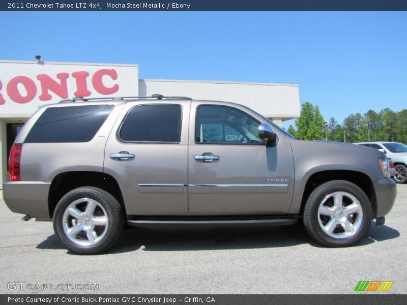 Mocha Steel Metallic / Ebony 2011 Chevrolet Tahoe LTZ 4x4