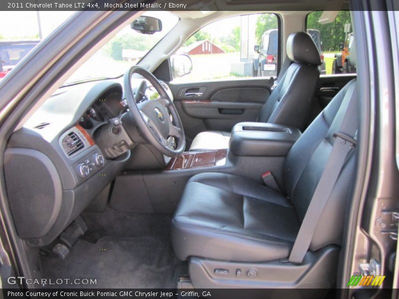 Mocha Steel Metallic / Ebony 2011 Chevrolet Tahoe LTZ 4x4