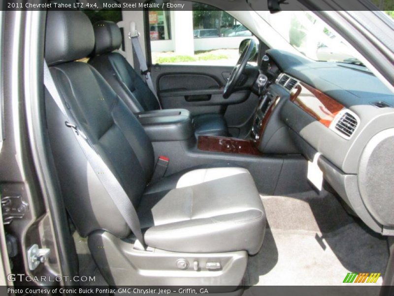 Mocha Steel Metallic / Ebony 2011 Chevrolet Tahoe LTZ 4x4