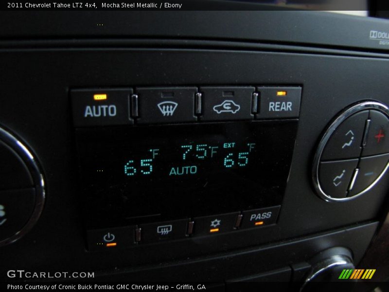 Mocha Steel Metallic / Ebony 2011 Chevrolet Tahoe LTZ 4x4