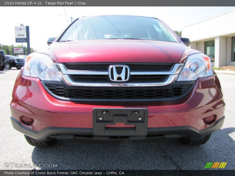 Tango Red Pearl / Gray 2010 Honda CR-V LX