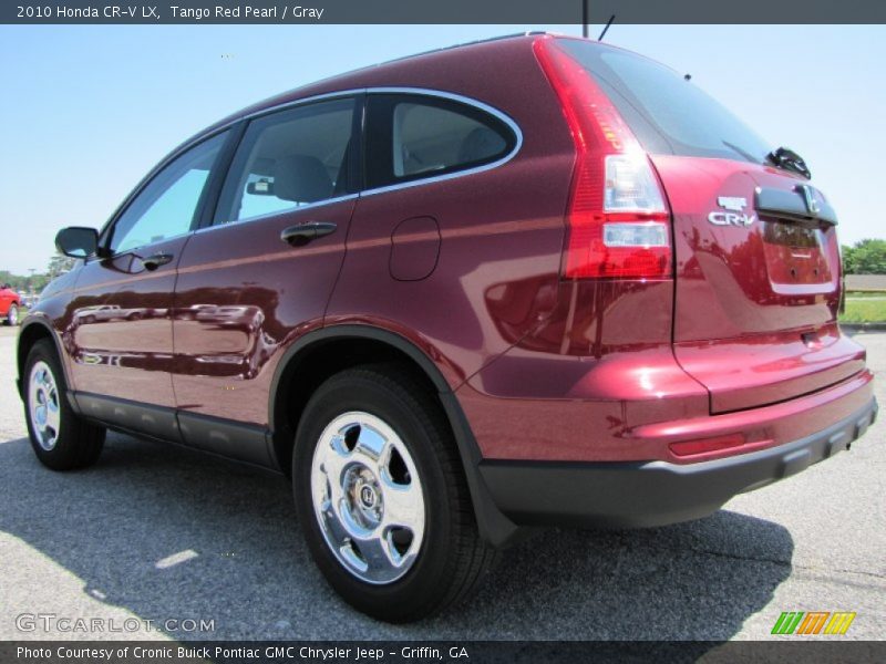 Tango Red Pearl / Gray 2010 Honda CR-V LX