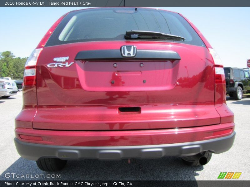 Tango Red Pearl / Gray 2010 Honda CR-V LX